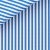 Popeline Rayé Bleu