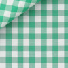 Popeline Carreaux Vert