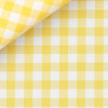 Popeline Carreaux Jaune