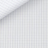 Popeline Carreaux Bleu