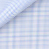 Twill Carreaux Bleu (repassage facile) 