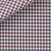 Twill Carreaux Marron
