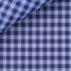 Twill Carreaux Bleu
