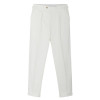 Pantalon velours cotelé blanc