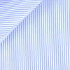 Popeline Rayé Bleu