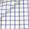 Twill Carreaux Bleu
