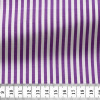 Popeline Rayé Violet