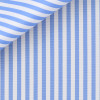 Popeline Rayé Bleu