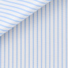 Popeline Rayé Bleu