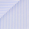 Popeline Rayé Bleu