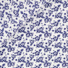 Popeline Motif Bleu