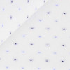 Popeline Motif Bleu
