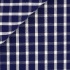 Twill Carreaux Bleu