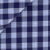 Twill Carreaux Bleu
