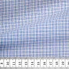 Popeline Carreaux Bleu
