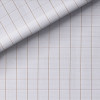 Popeline Carreaux Gris Marron