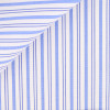 Popeline Rayé Bleu