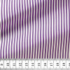 Popeline Rayé Violet