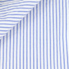 Seersucker Rayé Bleu