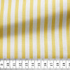 Popeline Rayé Jaune