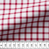 Twill Carreaux Rouge