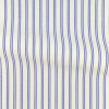 Popeline Rayé Bleu
