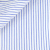 Seersucker Rayé Bleu