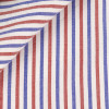 Oxford Rayé Bleu Rouge