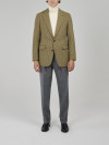 Veste Pied de Poule Marron et Beige