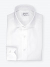 Chemise Twill Uni Blanc (repassage facile)