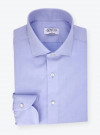 Chemise Twill Uni Bleu (repassage facile)