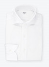 Chemise Voile d'Oxford Uni Blanc