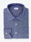 Chemise Chambray Japonnais Bleu