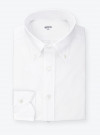 Chemise Popeline Uni Blanc