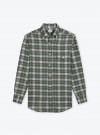 Chemise Flanelle Carreaux Vert Bleu