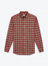 Chemise Flanelle Carreaux Rouge Vert