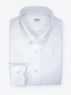 Chemise Oxford Uni Blanc