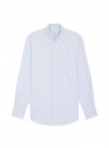 Chemise Oxford Rayé Bleu