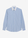 Chemise Popeline Rayé Bleu