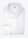 Chemise Popeline Uni Blanc