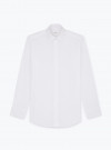 Chemise Popeline Uni Blanc