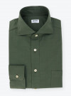 Chemise Chambray Uni Vert