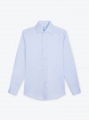 Chemise Twill Uni Bleu