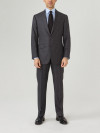 Costume Droit 150s Gris