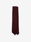 Cravate Bordeaux Grenadine Garza Grossa