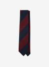 Cravate Regimental Marine Rouge