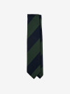 Cravate Regimental Vert Marine