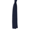 Cravate Tricot Bleu Marine