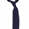 Cravate Tricot Laine Bleue