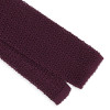 Cravate Tricot Prune